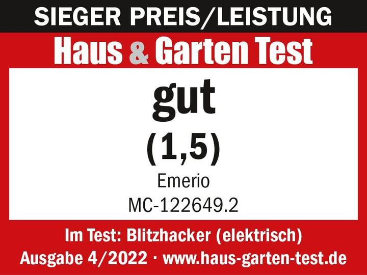 Emerio Zerkleinerer, Universalzerkleinerer mit 500ml Behältervolumen, 260 Watt, elektrischer Multize