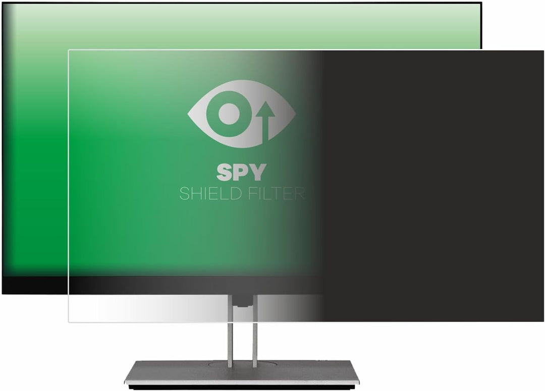 upscreen Blickschutzfilter für HP E24 G4 Privacy Filter Blickschutzfolie Sichtschutz-Folie [Blaulich