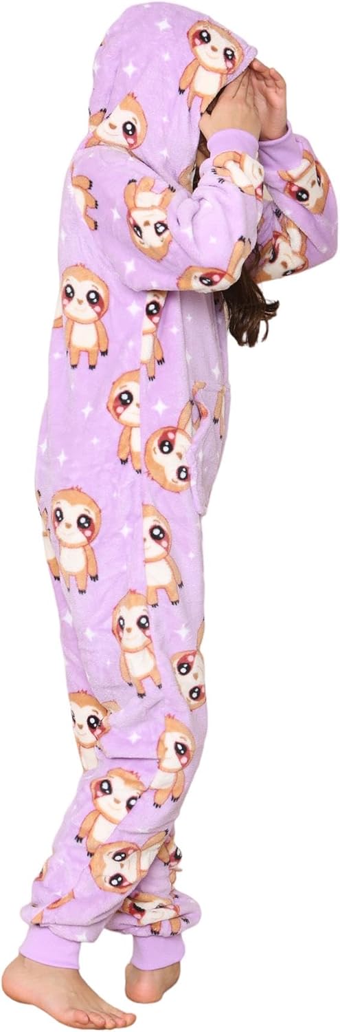A2Z 4 Kids Faultier Drucken Strampelanzug Schlafanzug Sets Für Jungen Und Mädchen Kinder Jumpsuit Al