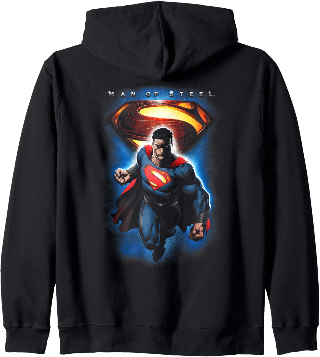 Superman Man of Steel Superman & Symbol Kapuzenjacke