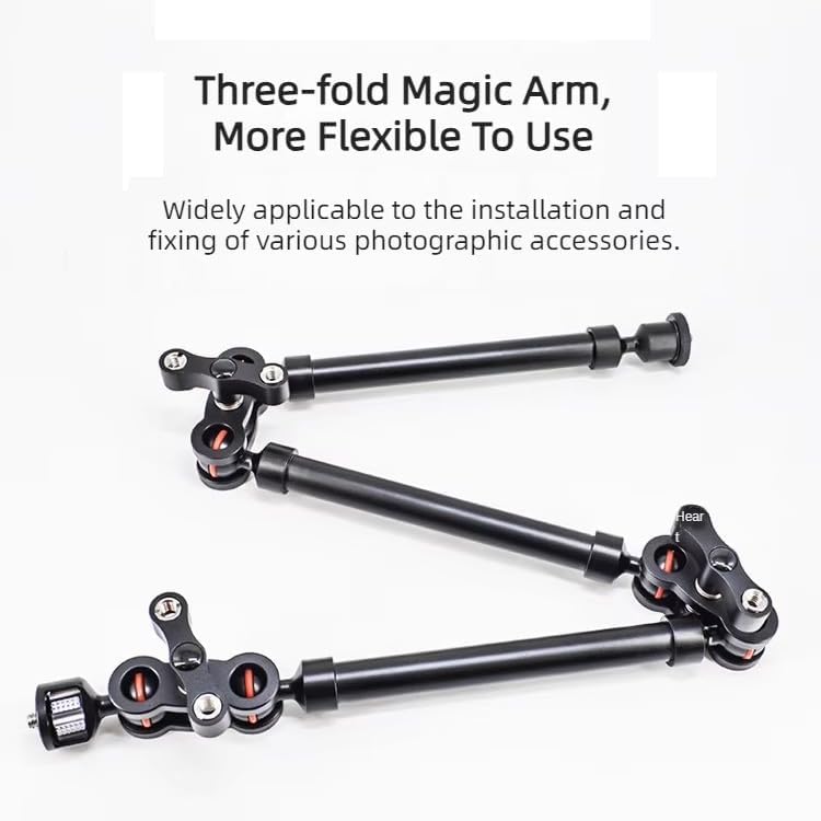 NEWFUN Desktop Magic Arm, Gelenkarm, Kamera Tischhalterung, Flexibel Gelenkarm Tisch Halterung mit 1