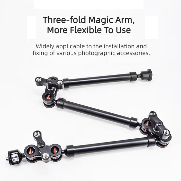 NEWFUN Desktop Magic Arm, Gelenkarm, Kamera Tischhalterung, Flexibel Gelenkarm Tisch Halterung mit 1