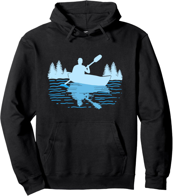 Kajak Kanufahren Kajak Pullover Hoodie