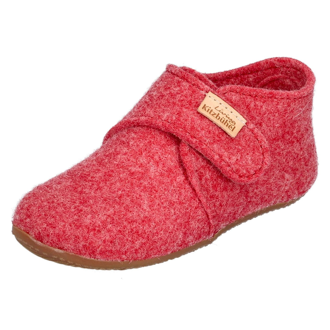 Living Kitzbühel Unisex Baby Babyklettschuh Filz unifarben, Astro Dust