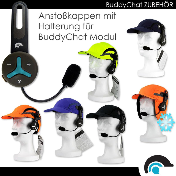 @tec BuddyChat Trio - 3X Bluetooth® Headset-Module für bis zu 3 Personen Gegensprechanlage (Intercom