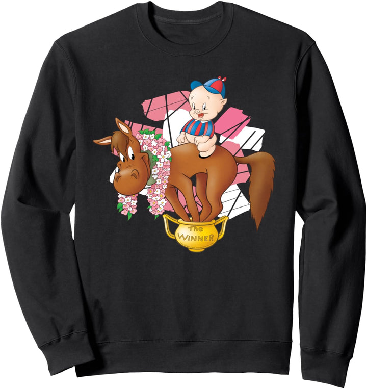 Looney Tunes Porky Pig The Winner Sweatshirt