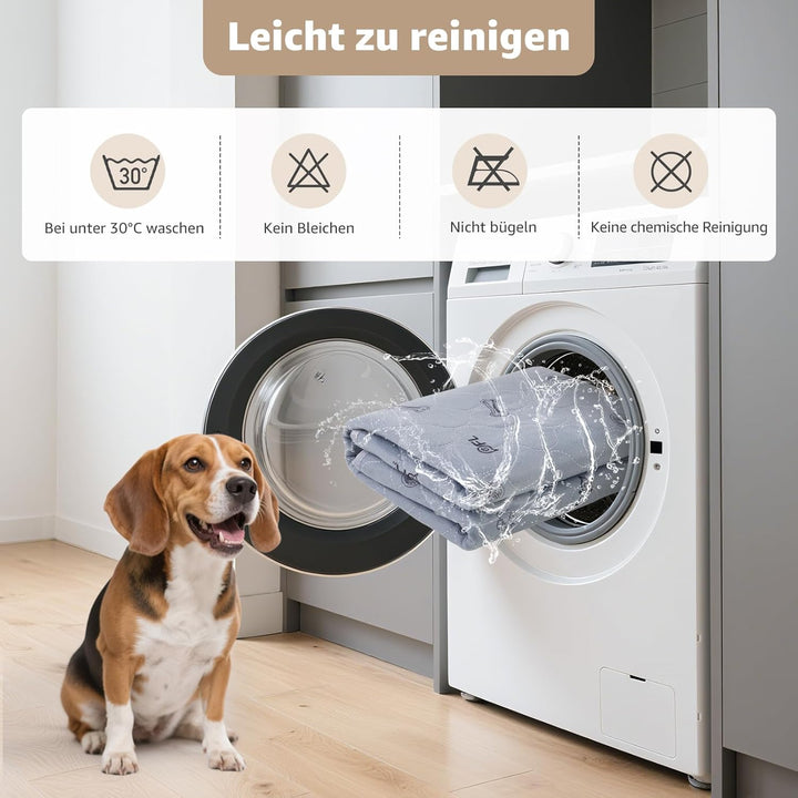 PICK FOR LIFE 2 Stück sehr saugfähig Welpenunterlagen, 46 * 61cm Wasserdicht und waschbar Puppy Trai