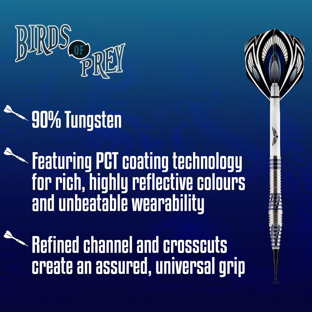 Shot! Dart Birds Of Prey I Falcon Front Weighted 19g Softdart