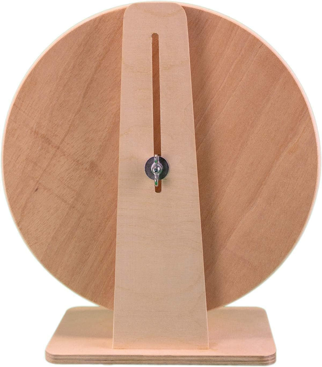 Getzoo Ø 27 cm Korklaufrad (Ø 25,4 cm Innen) mit Korkeinlage I Für Zwerghamster & Farbmäuse I Hochwe