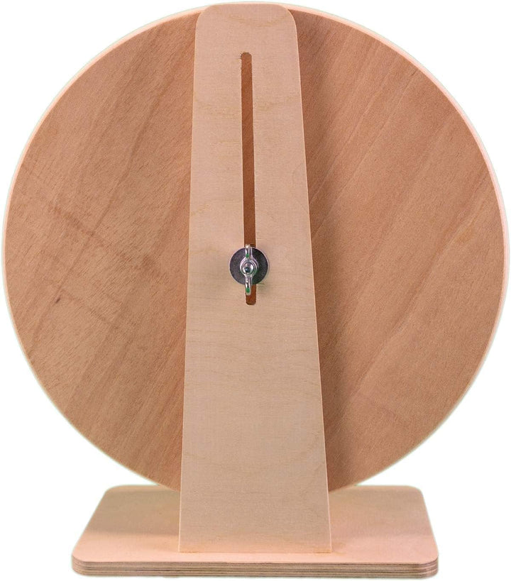 Getzoo Ø 27 cm Korklaufrad (Ø 25,4 cm Innen) mit Korkeinlage I Für Zwerghamster & Farbmäuse I Hochwe