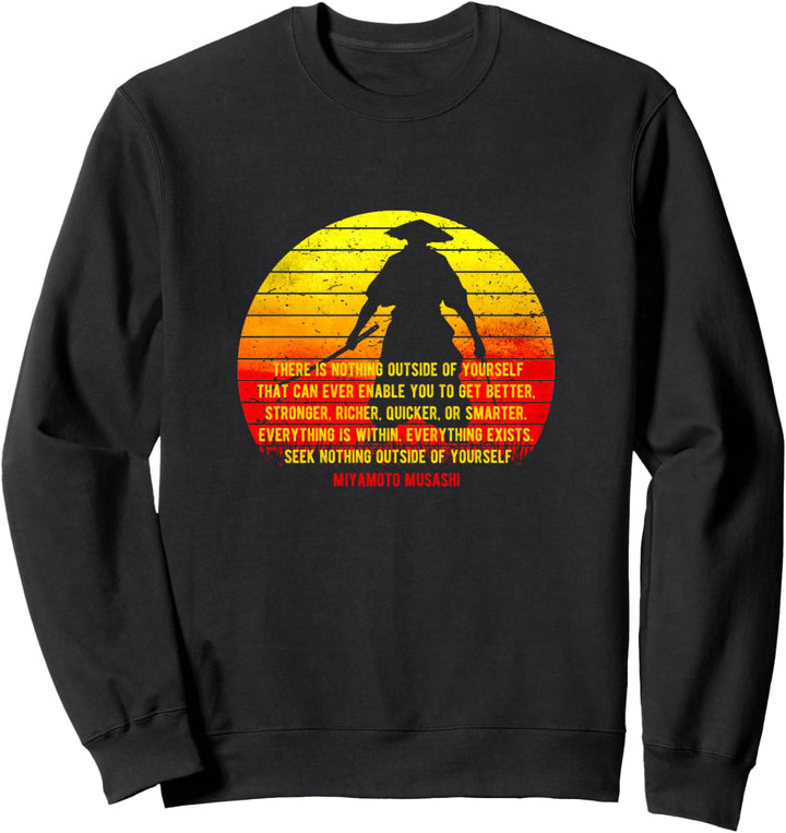 Miyamoto Musashi Samurai, Ronin Sweatshirt
