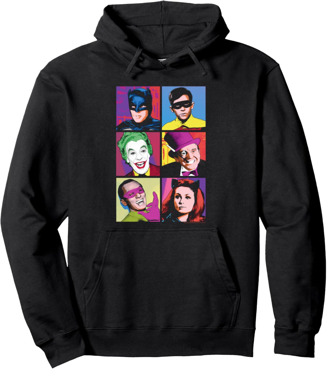 Batman Classic TV Series Pop Cast Pullover Hoodie
