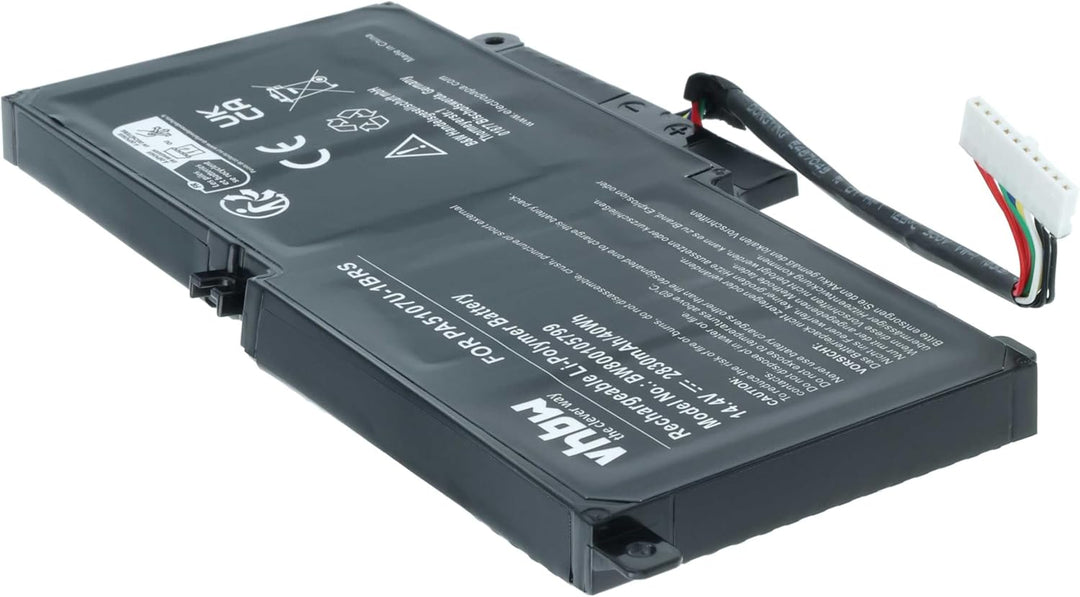 vhbw Akku kompatibel mit Toshiba Satellite P50-B-118, P50-B-119, P50-B-11G, P50-B-11L, P50-B-11P Not