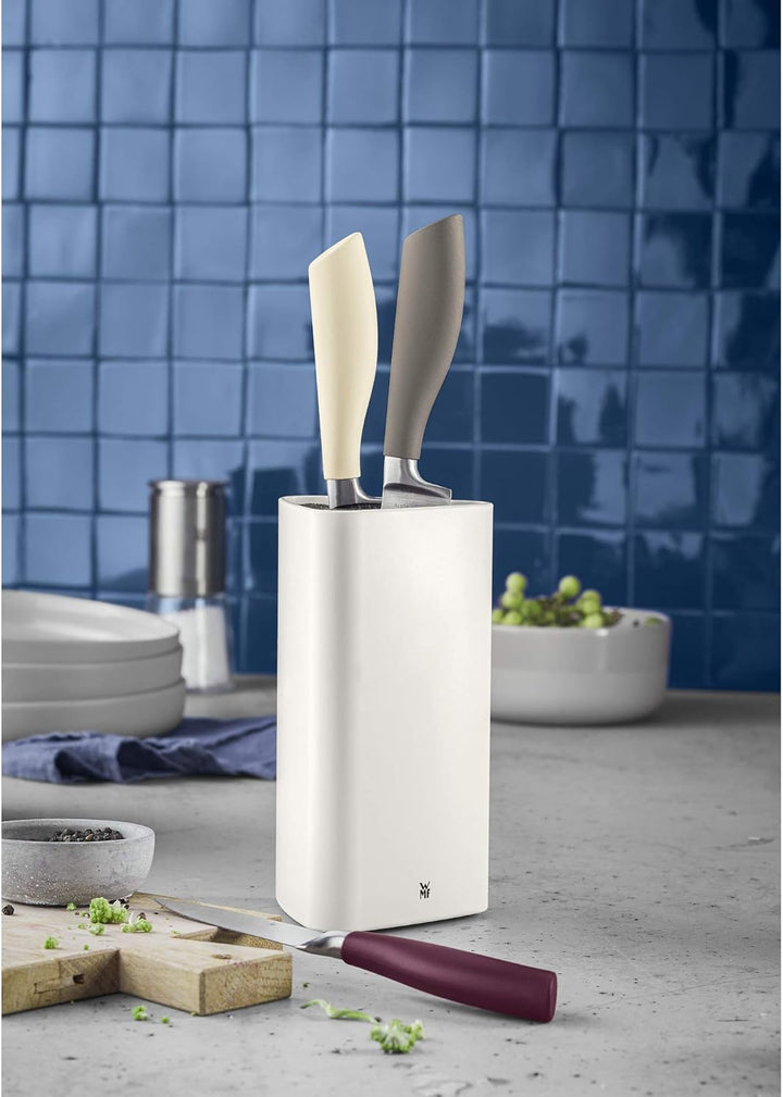 WMF ElementsJoy Messerblock mit Messerset 4-teilig & Profi Plus Küchenhelfer Set 7-teilig, Ständer m