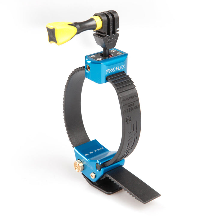 iSHOXS Gurt-Halter Proflex mit Schnellverschluss-Funktion, hochflexible Aluminium Halterung passend