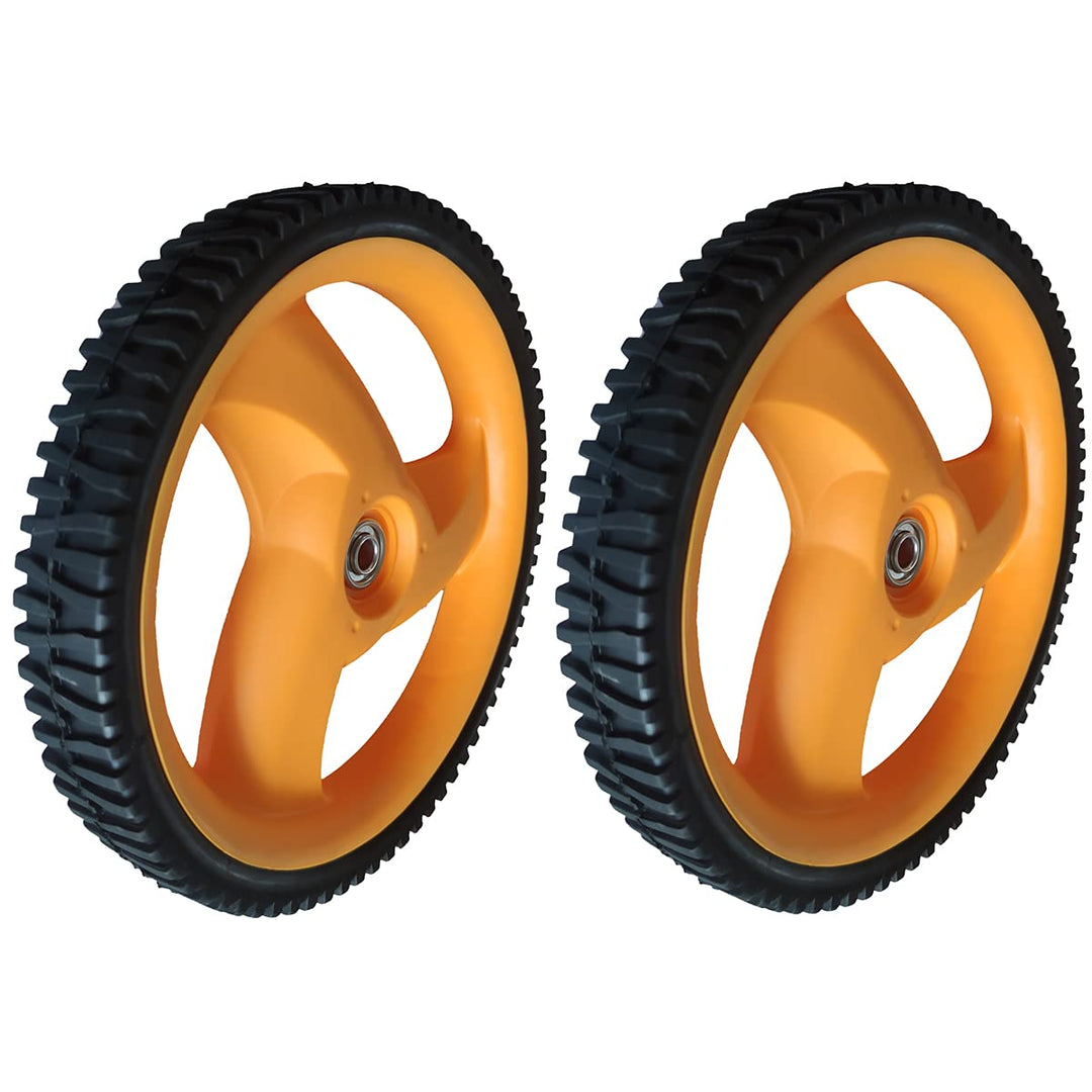 Yangtek 2 x Rasenmäher Hinterrad 293mm 78 Dents für McCulloch, Rally Craftsman Partner Electrolux un
