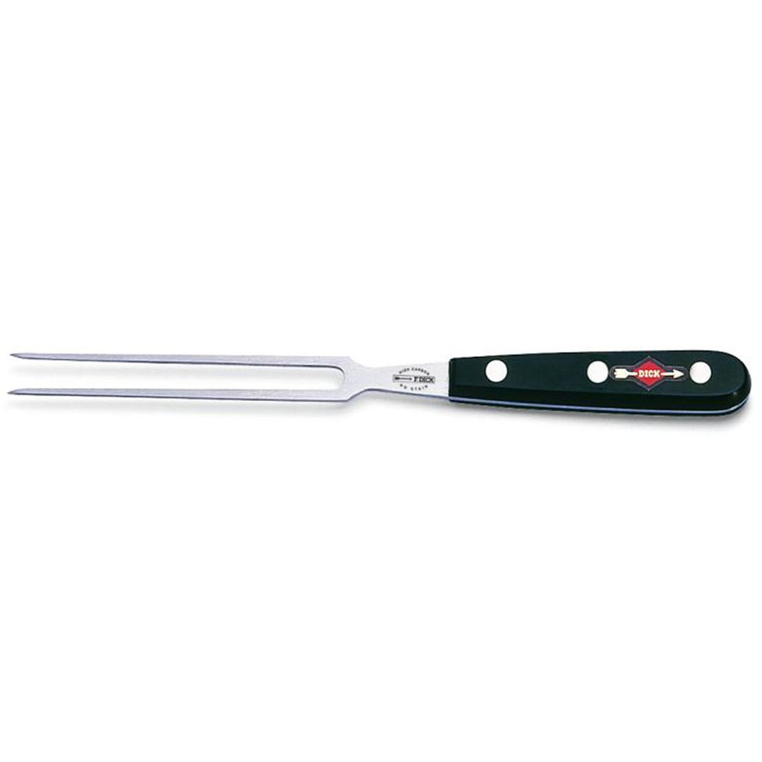 F. DICK Wurstgabel, Fleischgabel I Gabel 15 cm bis zum Griff, rostfrei, wasserfest, hygienisch, Idea