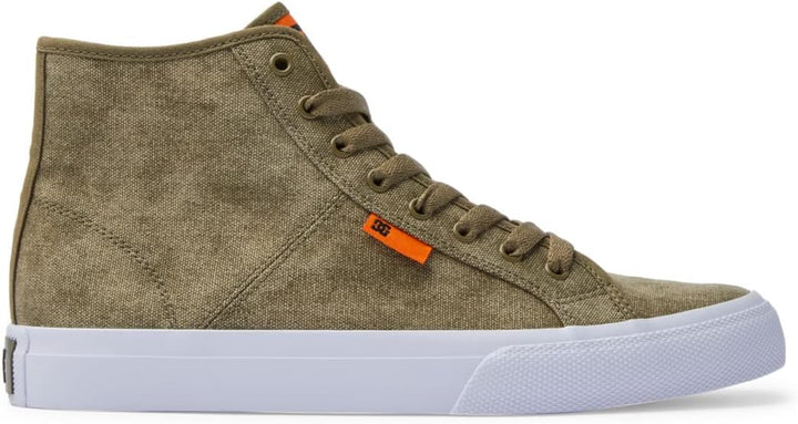 DC Shoes Herren Manual Hi Txse Sneaker, Washed Olive