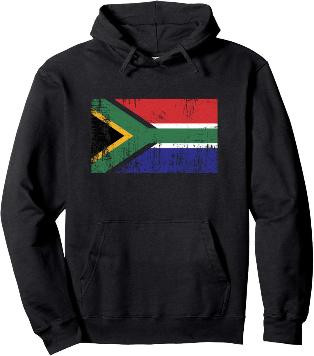 Südafrika Fahne Südafrikanische Flagge Geschenk Fussball-Fan Pullover Hoodie