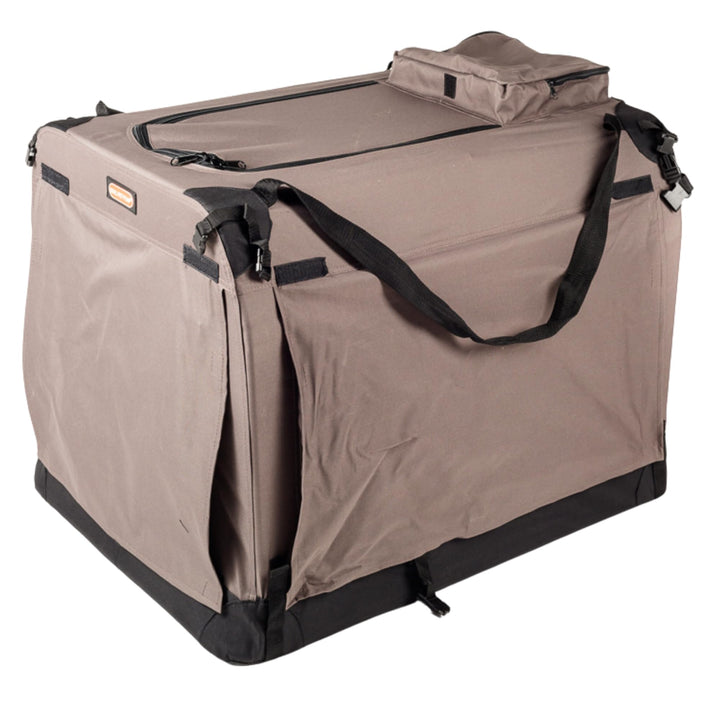 Transportbox 91 * 64 * 64cm 2XL, Hundetransportbox, Faltbare Hundetasche, Autobox, Box für Hund und