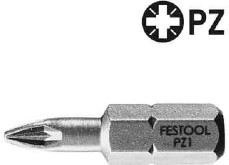 Festool Bit-Sortiment CENTRO Bit-Set 1 (mit Bit TX 20, Bit TX 25, Bit TX 30, Bit TX 40, Bit PZ 1, Bi