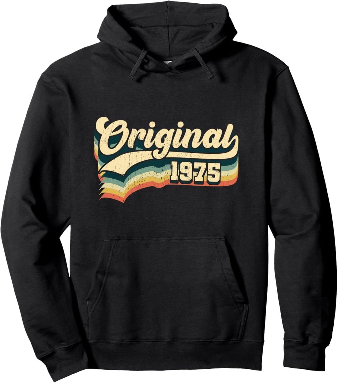 49. Geburtstag Geschenk Original Männer Frauen Jahrgang 1975 Pullover Hoodie