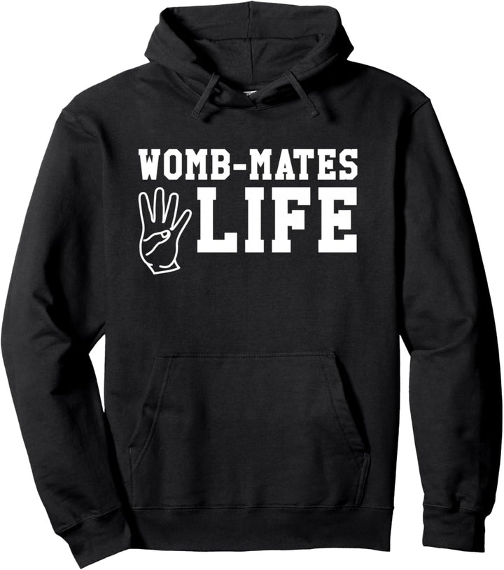 Zwilling - Gebärmutterkameraden 4 Leben Pullover Hoodie