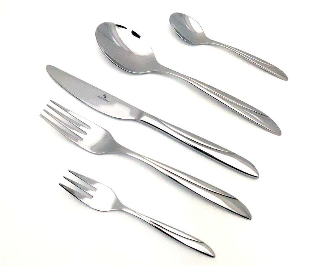 Schillerbach Rio Besteckset 30 teilig Edelstahl 18/10 Besteck für 6 Personen, rostfrei