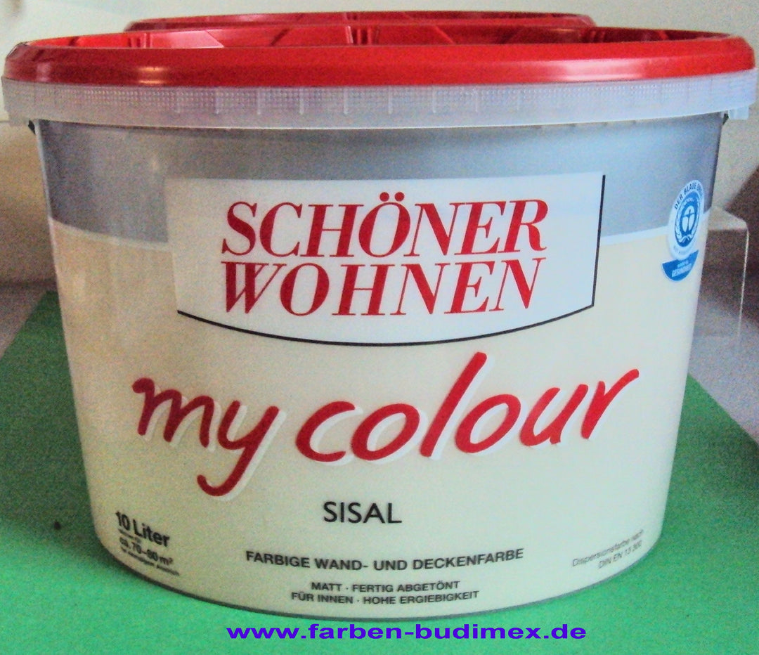 10 L Schöner Wohnen my Color, Wandfarbe, Sisal Matt (2,99EUR/L)