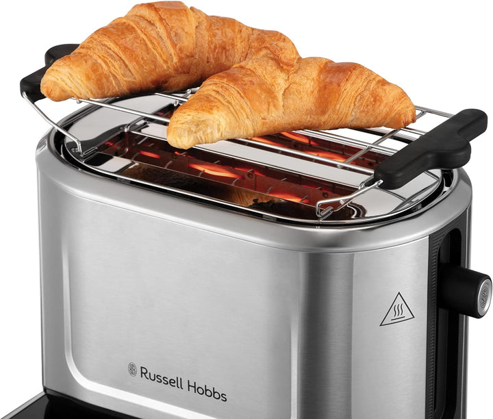 Russell Hobbs Toaster [für 2 Scheiben, perfekter Bräunungsgrad - egal welches Brot - vollautomatisch