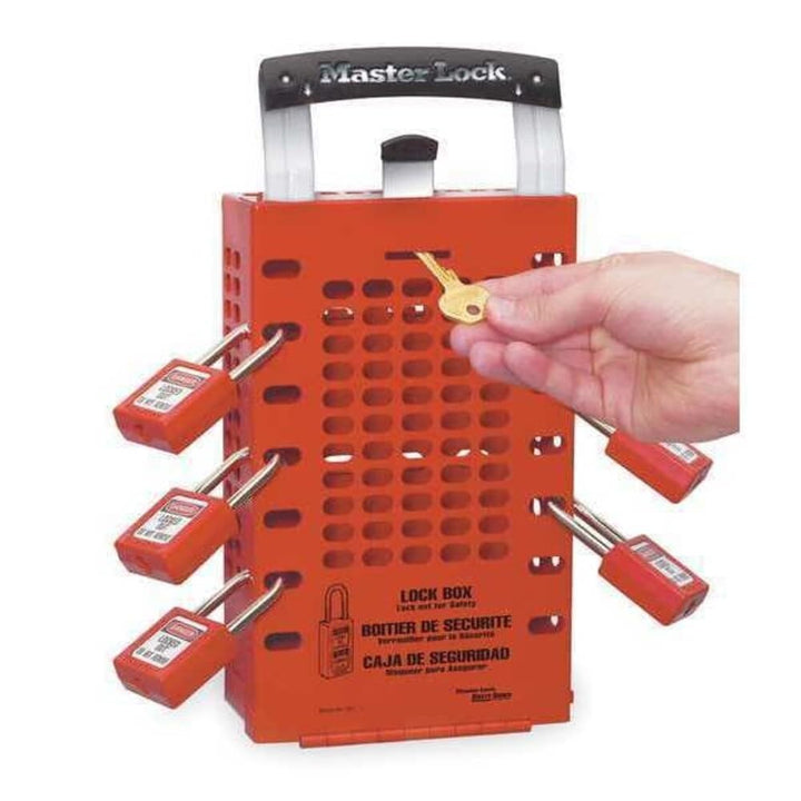 Master Lock ml503red Verriegelung Tight Box, rot