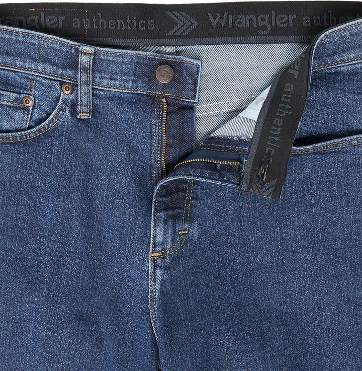 ALL TERRAIN GEAR X Wrangler Herren Comfort Flex Denim Shorts 30 Dark Stonewash, 30 Dark Stonewash