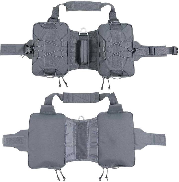 EXCELLENT ELITE SPANKER Dog Pack Hound Hundesatteltasche Rucksack für Reisen Camping Wandern mittler