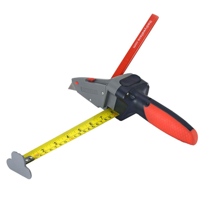 Cuttermesser mit Flexometer für Gipskarton