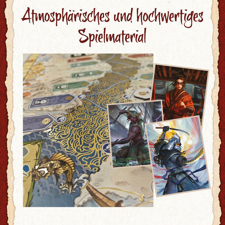 Kosmos 685447 Am goldenen Fluss, Strategiespiel für Kenner mit taktischer Tiefe und Vorausplanung, f