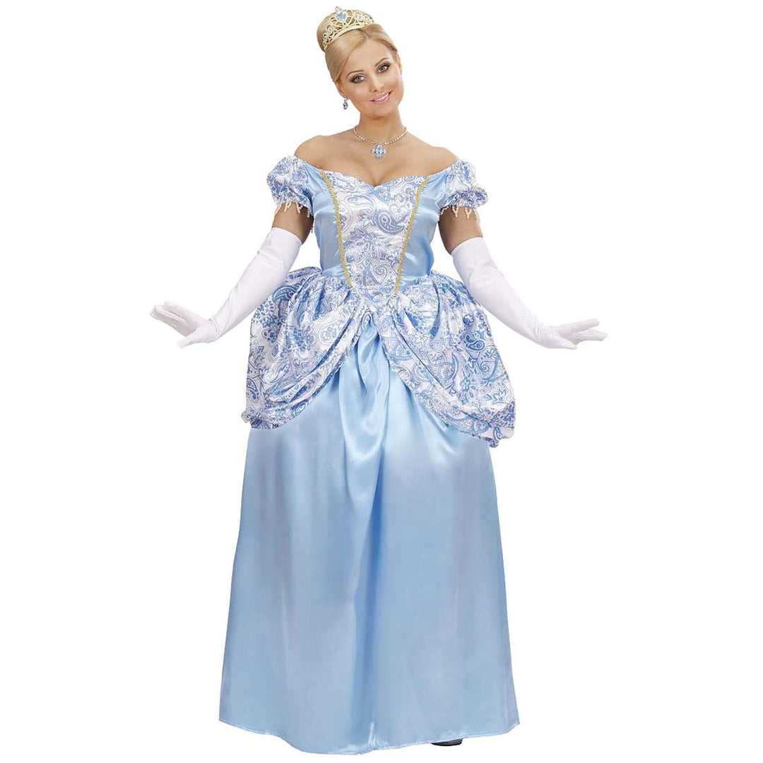 W WIDMANN MILANO Party Fashion - Kostüm Prinzessin, Kleid mit Unterrock, Eisprinzessin, Königin, Fas