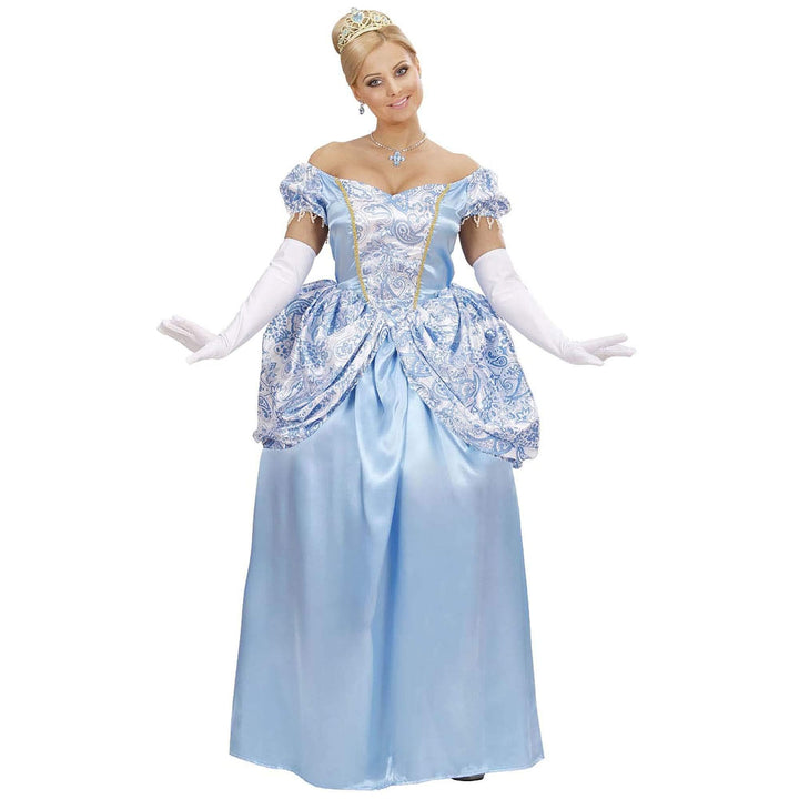 W WIDMANN MILANO Party Fashion - Kostüm Prinzessin, Kleid mit Unterrock, Eisprinzessin, Königin, Fas