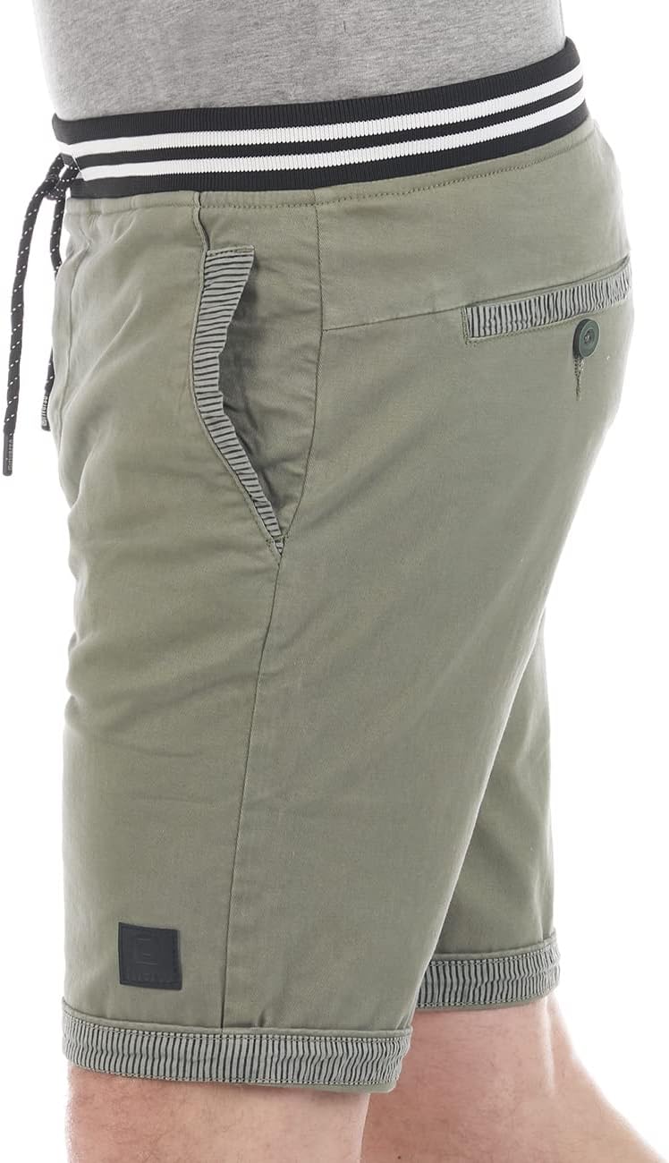 riverso Herren Shorts RIVMichel Kurze Bermuda Hose Regular Fit Sommer Sport Strand Shorts Tunnelzug