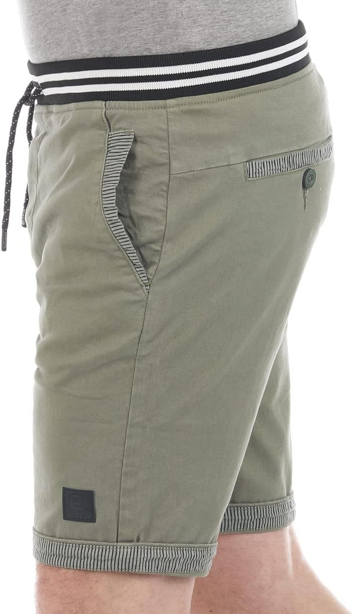 riverso Herren Shorts RIVMichel Kurze Bermuda Hose Regular Fit Sommer Sport Strand Shorts Tunnelzug