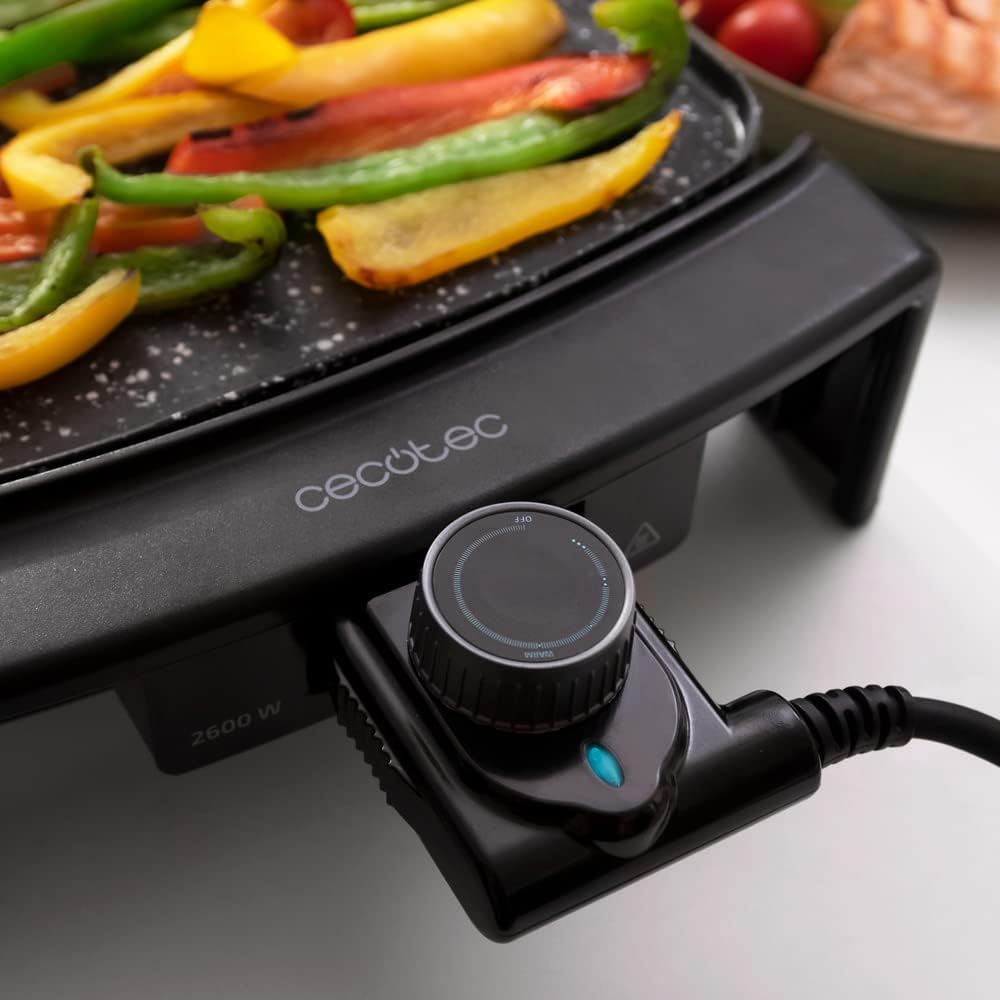 Cecotec Bodenlüfter mit Energy Timer 6000 Powerbox Black. 50 W, 5 Klingen mit einem Durchmesser von