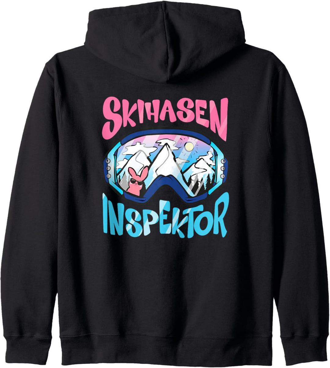 Skihasen Inspektor - Skifahrer, Schilehrer Apres Ski Party Kapuzenjacke