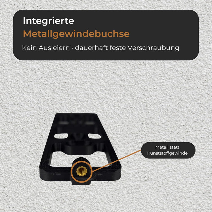 Generisch Wandhalterung kompatibel mit Nuki Keypad 2 – Diebstahlschutz-Abdeckung mit Torx-Sicherheit