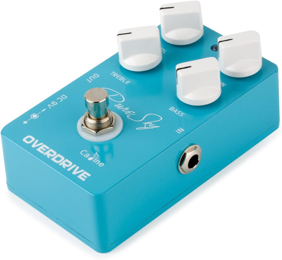 Caline Pedal CP-12 Pure Sky Overdrive Effect-Guitar Effects Pedal, blau, Size Einzelbett, Einzelbett