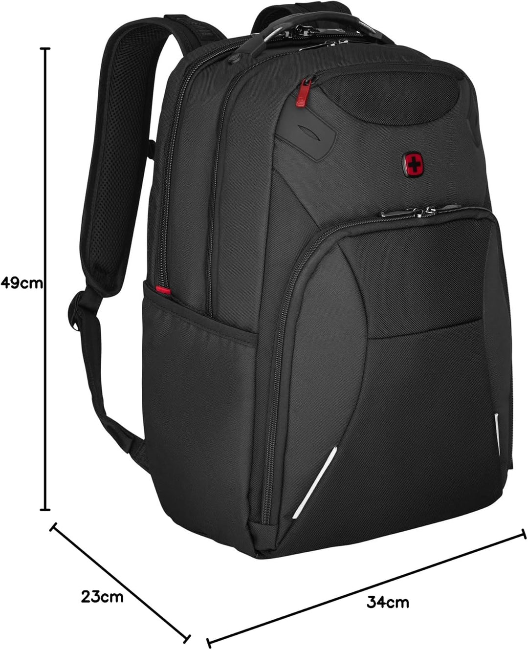 WENGER Cosmic Laptop-Tasche, Notebook, Tablet bis 10 Zoll, Organizer, Damen Herren, Büro Business-Re