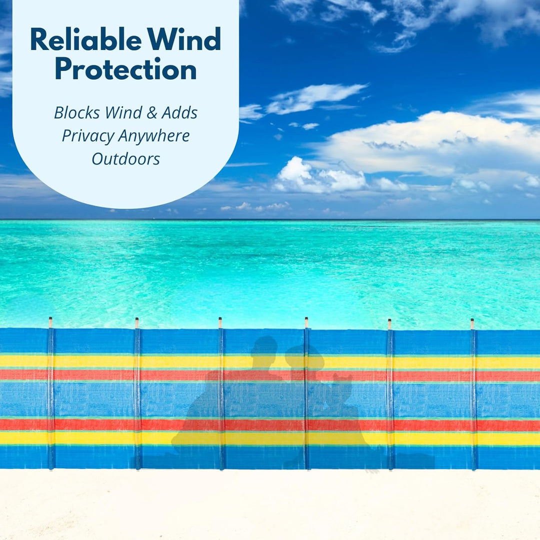 Garden Mile 8 Stange schwer arbeiten bunt Garten Windjacke Strand Sonnenschirm Ferien Caravan & Camp