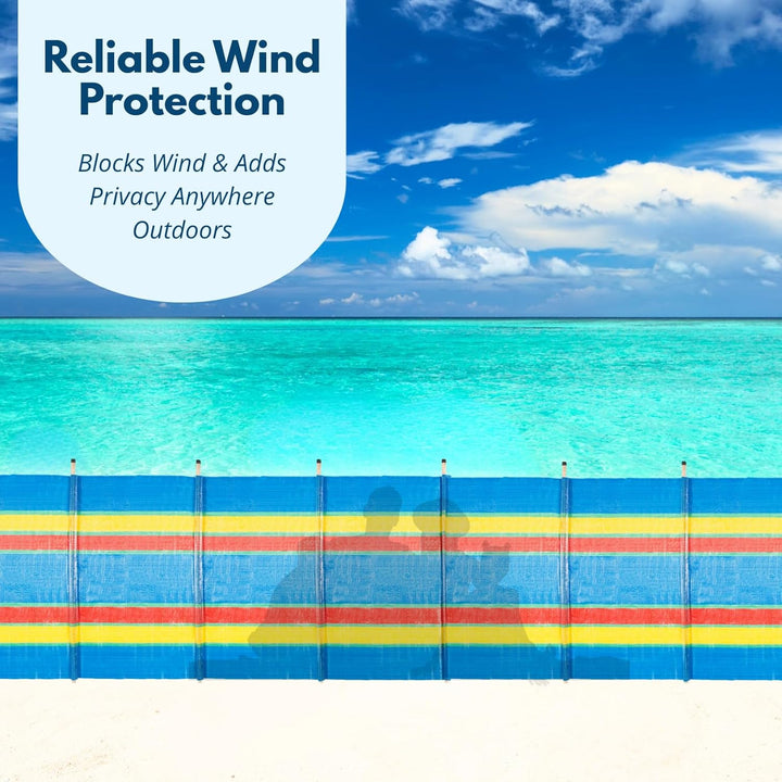 Garden Mile 8 Stange schwer arbeiten bunt Garten Windjacke Strand Sonnenschirm Ferien Caravan & Camp