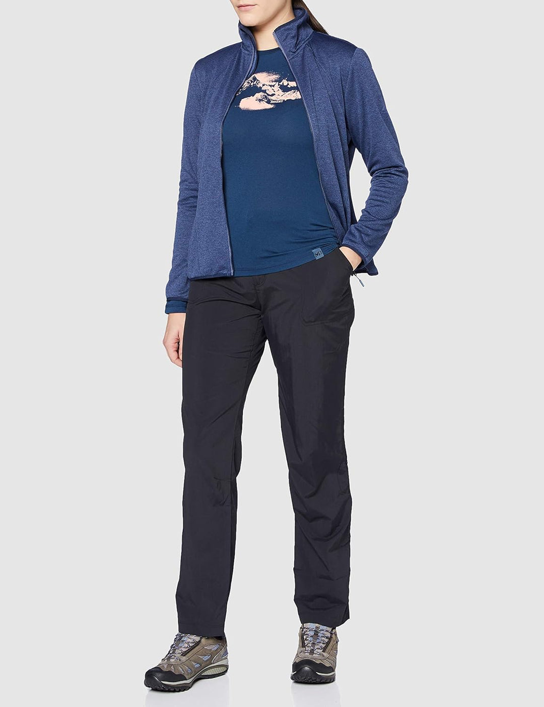 MILLET Damen Sneak Peak Ts Ls W T-Shirt M Orion Blue, M Orion Blue