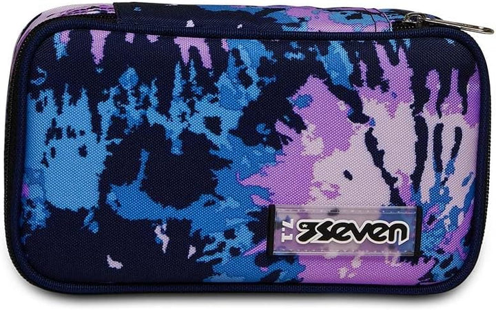 Seven Quick Case, Federmäppchen, Mäppchen, Mehrfarbig, Federtasche für Schreibwaren, Etui mit Stifte