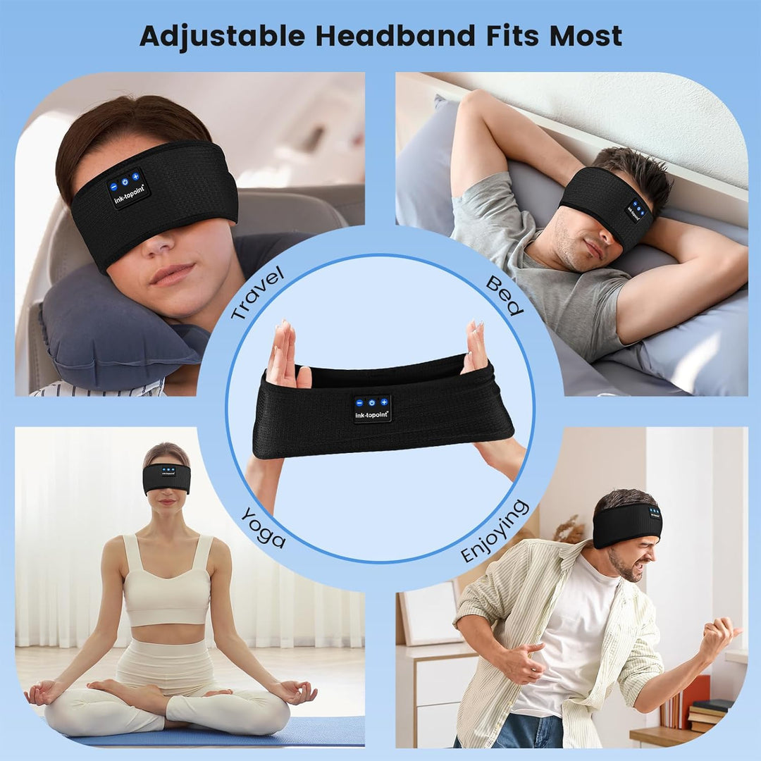 Schlafkopfhörer Bluetooth,Schlaf Kopfhörer Stirnband Bluetooth 5.4 Kopfhörer Geschenk für Männer/Fra
