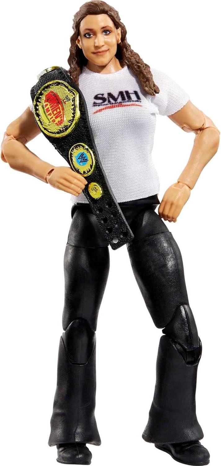 WWE HDF33 - Stephanie McMahon Elite Collection Actionfigur, ca. 15 cm, beweglich, Spielzeug Geschenk